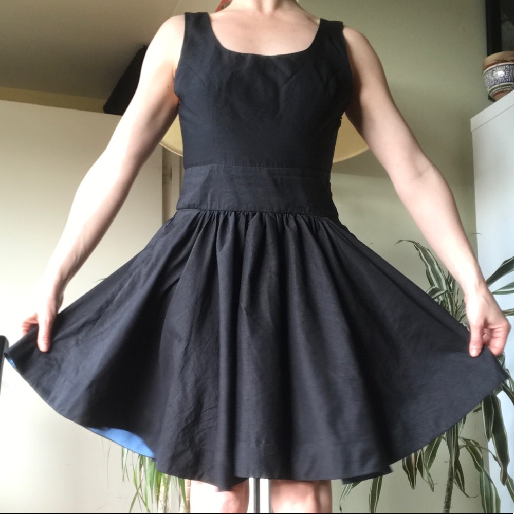 Farm Rio Swing Salsa Dance Fit & Flare Dress